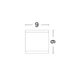 Svietidlo Nova Luce CERISE R TOP GREY 2 stropné, IP 54, GU10 – Obrázok 3