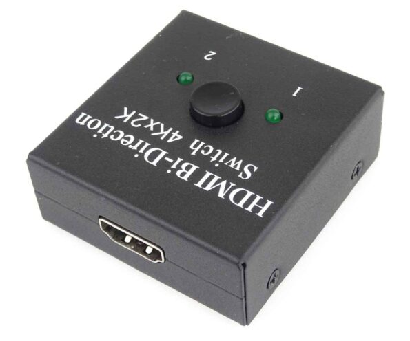 Switch HDMI 4K, FULL HD 1080p obojsmerný 2-1 alebo 1-2 – Obrázok 2
