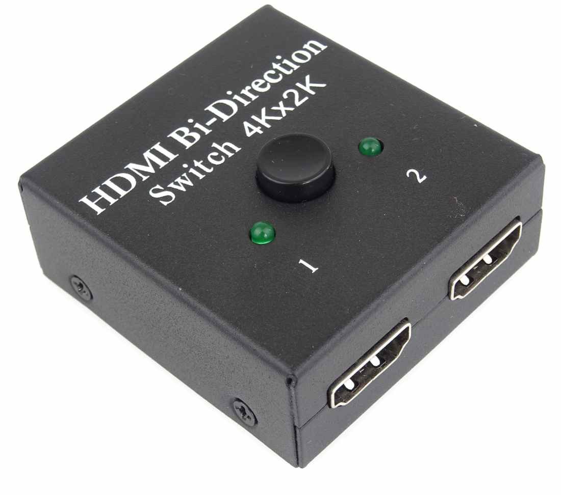 Switch-HDMI-4K-FULL-HD-1080p-obojsmerny-2-1-alebo-1-2 Switch HDMI 4K, FULL HD 1080p obojsmerný 2-1 alebo 1-2 – Obrázok 1