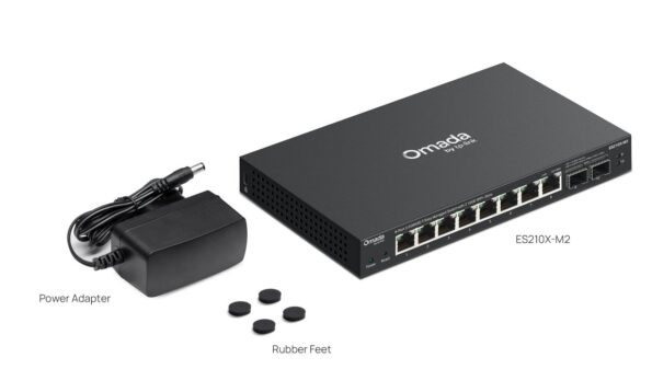 Switch TP-Link ES206XPP-M2 5x 2,5GLan s PoE++, 1x 10G SFP+, 120W, Omáda SDN – Obrázok 6