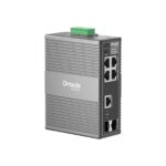 Switch TP-Link IES206G priemyselný, 2× SFP combo, 4× GLan, DIN, Omada SDN – Obrázok 2