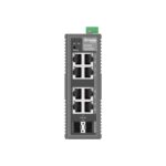 Switch TP-Link IES208G priemyselný, 2× SFP Combo, 6× GLan, DIN, Omada SDN – Obrázok 2