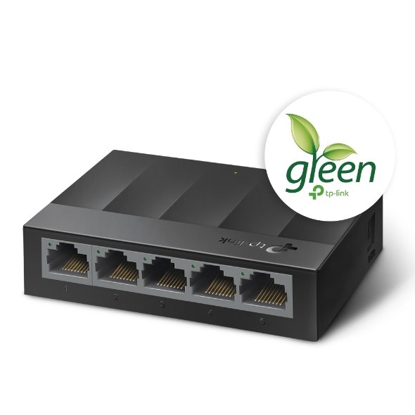 Switch-TP-Link-LS1005G-5x-GLan-plast Switch TP-Link LS1005G 5x GLan, plast – Obrázok 1