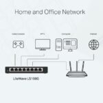Switch TP-Link LS108G 8x GLan, kov – Obrázok 4