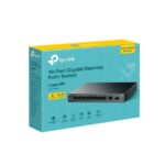 Switch TP-Link LS1210GP 1x GLAN, 8x GLAN s PoE+, 1x SFP, 61W – Obrázok 4