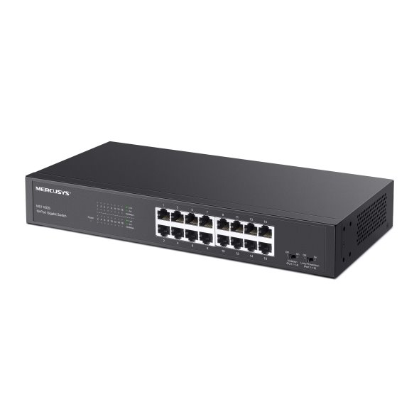 Switch-TP-Link-Mercusys-MS116GS-16x-GLAN-rack Switch TP-Link Mercusys MS116GS 16x GLAN, rack – Obrázok 1