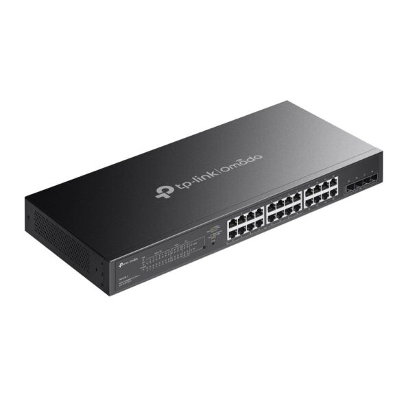 Switch TP-Link SG2428LP 16x GLan/PoE+, 8x GLAN, 4x SFP, 150W, Omáda SDN – Obrázok 4