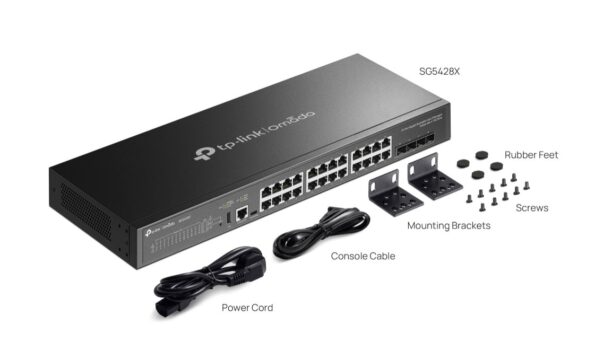 Switch TP-Link SG5428X 24x GLan, 4x SFP+, Omáda SDN – Obrázok 4