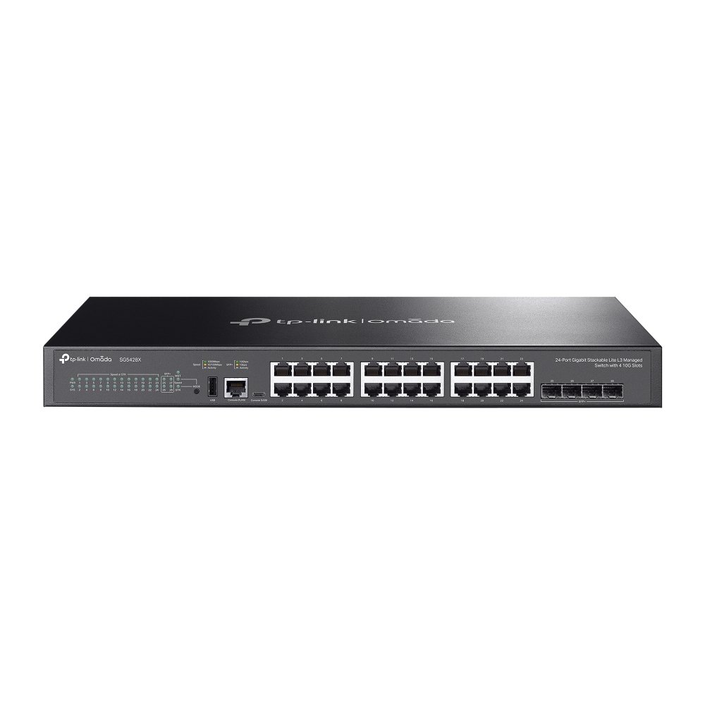 Switch-TP-Link-SG5428X-24x-GLan-4x-SFP-Omada-SDN Switch TP-Link SG5428X 24x GLan, 4x SFP+, Omáda SDN – Obrázok 1