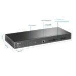Switch TP-Link SX3008F 8x 10G SFP+, Omada SDN, poškozený obal – Obrázok 2