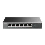Switch TP-Link TL-SF1006P 6x LAN, 4x PoE+, 67W, kovové prevedenie, poškodený obal – Obrázok 2