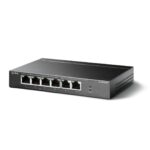 Switch TP-Link TL-SF1006P 6x LAN, 4x PoE+, 67W, kovové prevedenie, poškodený obal