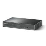 Switch TP-Link TL-SF1008LP 8x LAN, 4xPoE+, 41W, dosah 250m, kov
