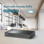 Switch TP-Link TL-SF1008LP 8x LAN, 4xPoE+, 41W, dosah 250m, kov – Obrázok 5
