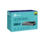 Switch TP-Link TL-SG1005P-PD 1x GLAN s PoE-in, 4x GLAN s PoE+ – Obrázok 3
