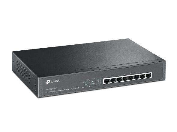 Switch-TP-Link-TL-SG1008MP-8x-GLAN-s-POE Switch TP-Link TL-SG1008MP 8x GLAN s POE+ – Obrázok 1