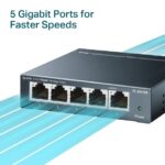 Switch TP-Link TL-SG105 switch 5x GLan, kov – Obrázok 5