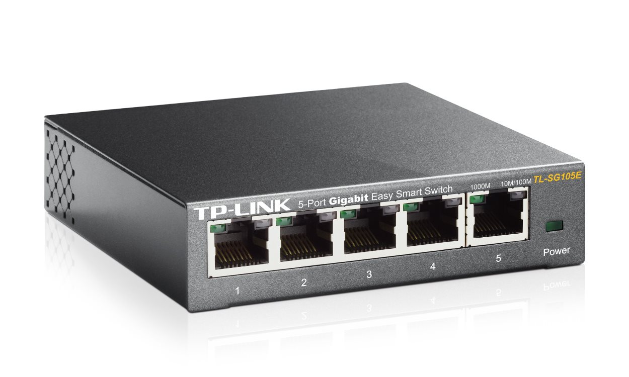 Switch-TP-Link-TL-SG105E-smart-5x-GLan Switch TP-Link TL-SG105E smart 5x GLan – Obrázok 1