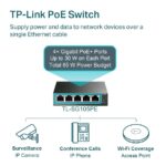 Switch TP-Link TL-SG105PE Easy Smart, 5x GLAN, 4x PoE+, 30W – Obrázok 5