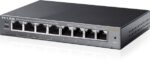 Switch TP-Link TL-SG108PE Easy Smart, 8x GLAN, 4x PoE – Obrázok 3