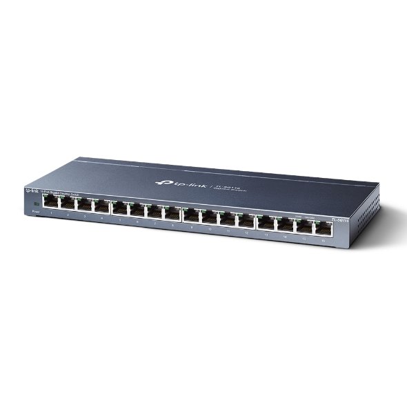 Switch-TP-Link-TL-SG116-16x-GLan-kov Switch TP-Link TL-SG116 16x GLan, kov – Obrázok 1