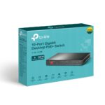 Switch TP-Link TL-SG1210MP 8x GLAN/PoE+, 1x GLAN, 1x SFP combo, 124W – Obrázok 4