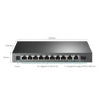 Switch TP-Link TL-SG1210MPE Easy Smart, 8x GLAN/PoE+, 1x GLAN, 1x SFP, 123W – Obrázok 2