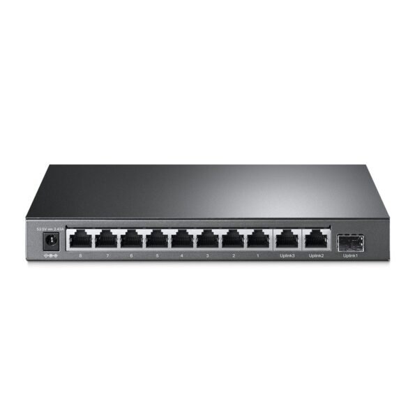 Switch TP-Link TL-SG1210PP 6x GLAN/PoE+, 2x GLAN/PoE++, 1x SFP combo, 124W – Obrázok 3