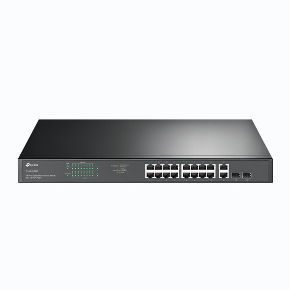 Switch-TP-Link-TL-SG1218MP-18x-GLan-16x-PoE-2x-SFP-Combo-250W Switch TP-Link TL-SG1218MP 18x GLan, 16x PoE+, 2x SFP Combo, 250W – Obrázok 1