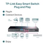 Switch TP-Link TL-SG1428PE Smart, 26x GLan, 24x PoE+, 2x SFP, 250W – Obrázok 5