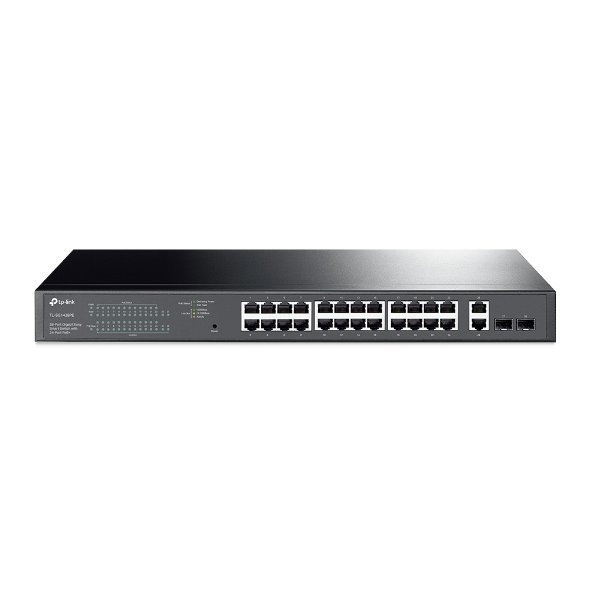 Switch-TP-Link-TL-SG1428PE-Smart-26x-GLan-24x-PoE-2x-SFP-250W Switch TP-Link TL-SG1428PE Smart, 26x GLan, 24x PoE+, 2x SFP, 250W – Obrázok 1