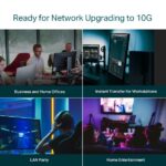 Switch TP-Link TL-SX1008 8x 10GLan, kov – Obrázok 5