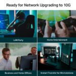 Switch TP-Link TL-SX105 5x 10GLan, kov – Obrázok 6