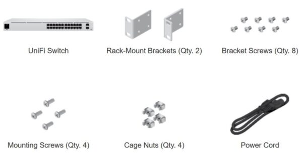 Switch Ubiquiti UniFi USW-24 24x GLAN, 2x SFP – Obrázok 6
