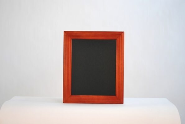 Tabuľa Securit UNIVERSAL nástěnná na popis křídou 30x40cm, Mahagony, lakovaná – Obrázok 3