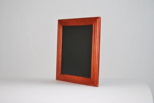 Tabuľa Securit UNIVERSAL nástěnná na popis křídou 30x40cm, Mahagony, lakovaná – Obrázok 4
