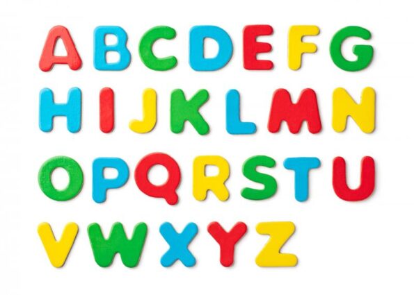 Tabuľa Woody "ABC" s písmenami, s rolí papíru a kelímky – Obrázok 4