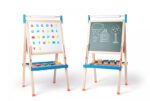 Tabuľa Woody "ABC" s písmenami, s rolí papíru a kelímky – Obrázok 5