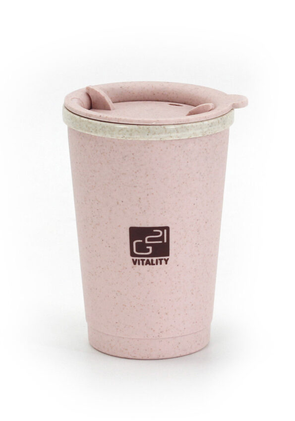 Téglik G21 Espresso 280 ml, ružovy – Obrázok 2