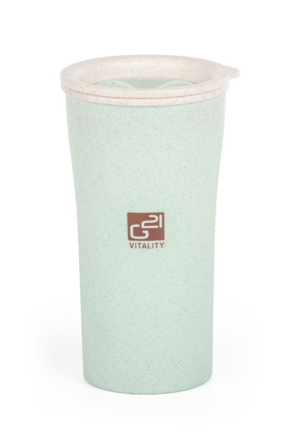 Téglik G21 Latte 450 ml, zelený – Obrázok 2