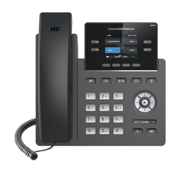 Telefon-Grandstream-GRP2612-SIP Telefón Grandstream GRP2612 SIP – Obrázok 1