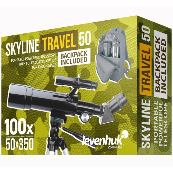 Teleskop Levenhuk Skyline Travel 50 – Obrázok 2