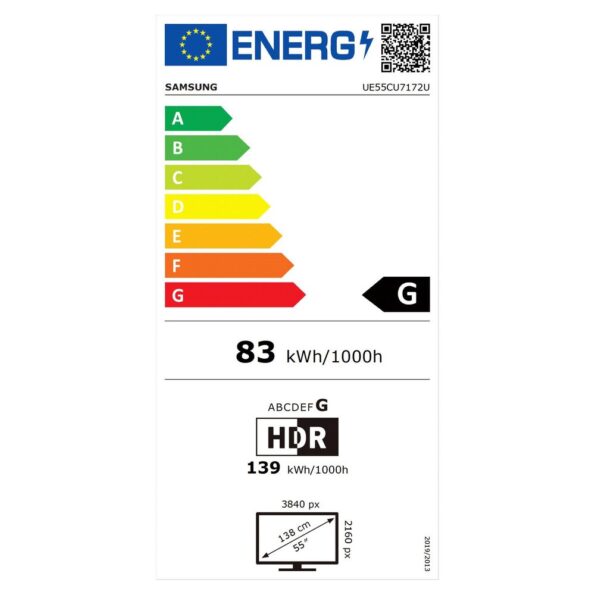 Televízor Samsung UE55CU7172 LED SMART 4K UHD - Rozbalené – Obrázok 6
