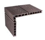 Terasová doska G21 2,5 x 14,8 x 300 cm, Dark Wood, WPC – Obrázok 7