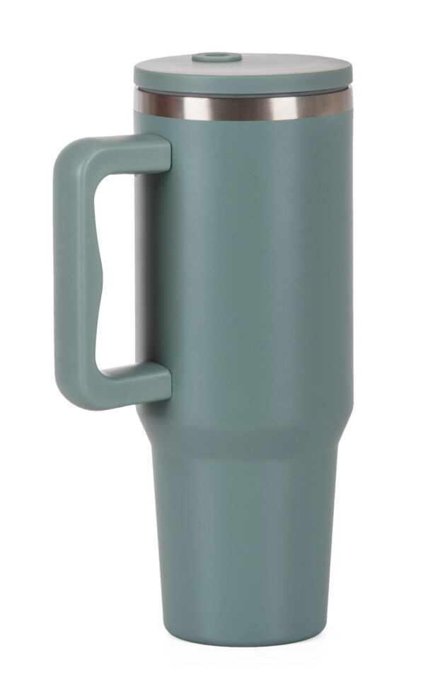 Termohrnček G21 FlowCup 1200 ml – eukalyptovo zelený – Obrázok 2