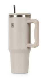 Termohrnček G21 FlowCup 1200 ml – pieskovo béžový – Obrázok 3