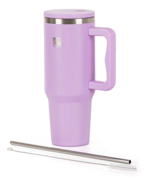 Termohrnček G21 FlowCup 1200 ml – levanduľový – Obrázok 5