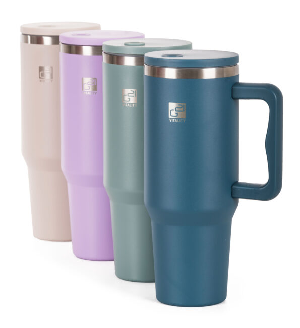 Termohrnček G21 FlowCup 1200 ml – levanduľový – Obrázok 7