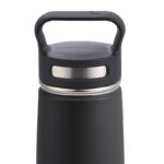 Termoska BERGNER fľaša nerezová oceľ 0,5 l čierna – Obrázok 3