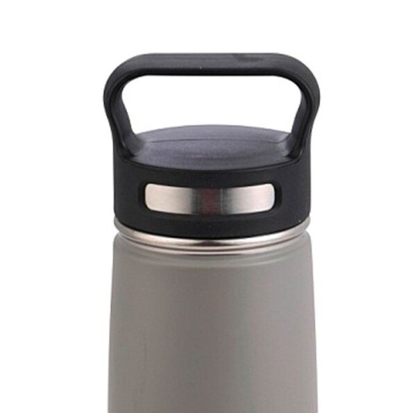Termoska BERGNER fľaša nerezová oceľ 0,5 l šedá – Obrázok 6